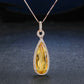 Collier Pendentif Citrine