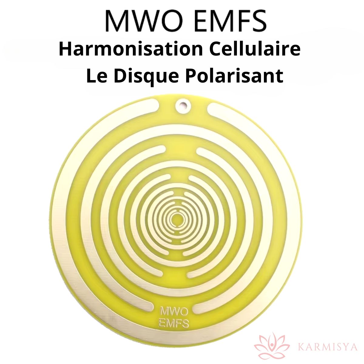 Harmonisation Cellulaire : Le Disque Polarisant - Karmisya