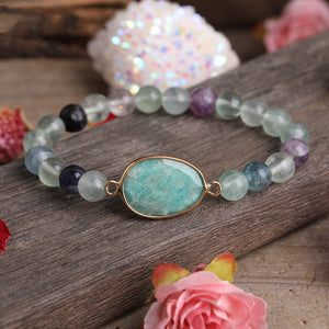 Bracelet en Fluorite - Clarté et Équilibre