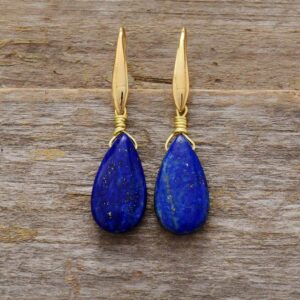 boucles d'oreilles lapis-lazuli
