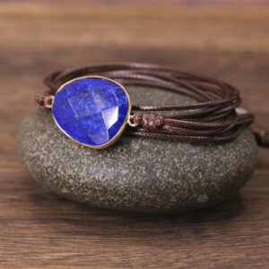 Bracelet : lapis-lazuli