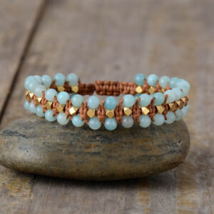 Bracelet: amazonite