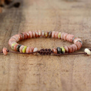 Bracelet Homme : jaspe / amazonite