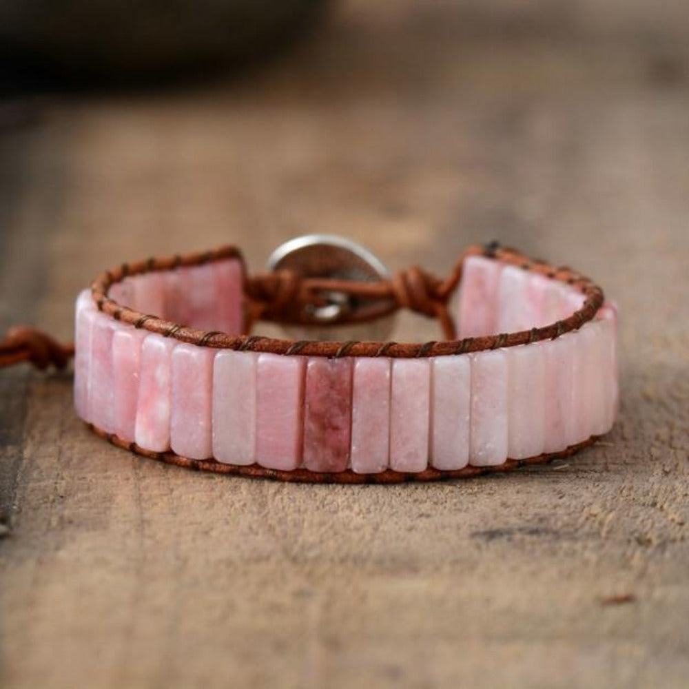 bracelet Quartz rose