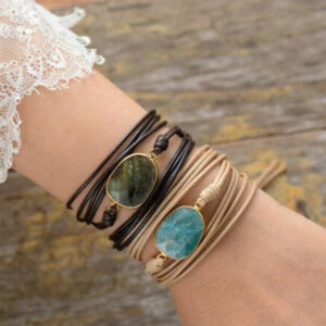 Bracelet : amazonite