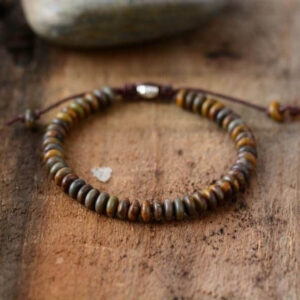 Bracelet Homme : jaspe