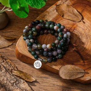 Mala : agate indienne